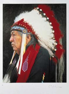 Andres Serrano - Native American Portraits: Two Prints