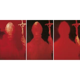 Andrés Serrano - Red Pope (I-Ii-Iii), Triptyque
