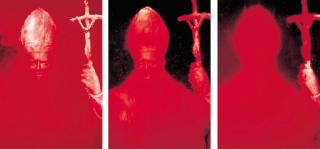 Andres Serrano - Red Pope I - III