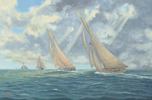 Andrew Bennett - The fastnet race of 1925; Jolie Brise vs Gull and Saladin