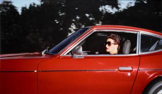 Andrew Bush - Woman wheeling down Sunset Boulevard at 34 mph in Beverly Hills on an afternoon in the summer of 1990