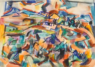 Andrew Dasburg - Landscape,