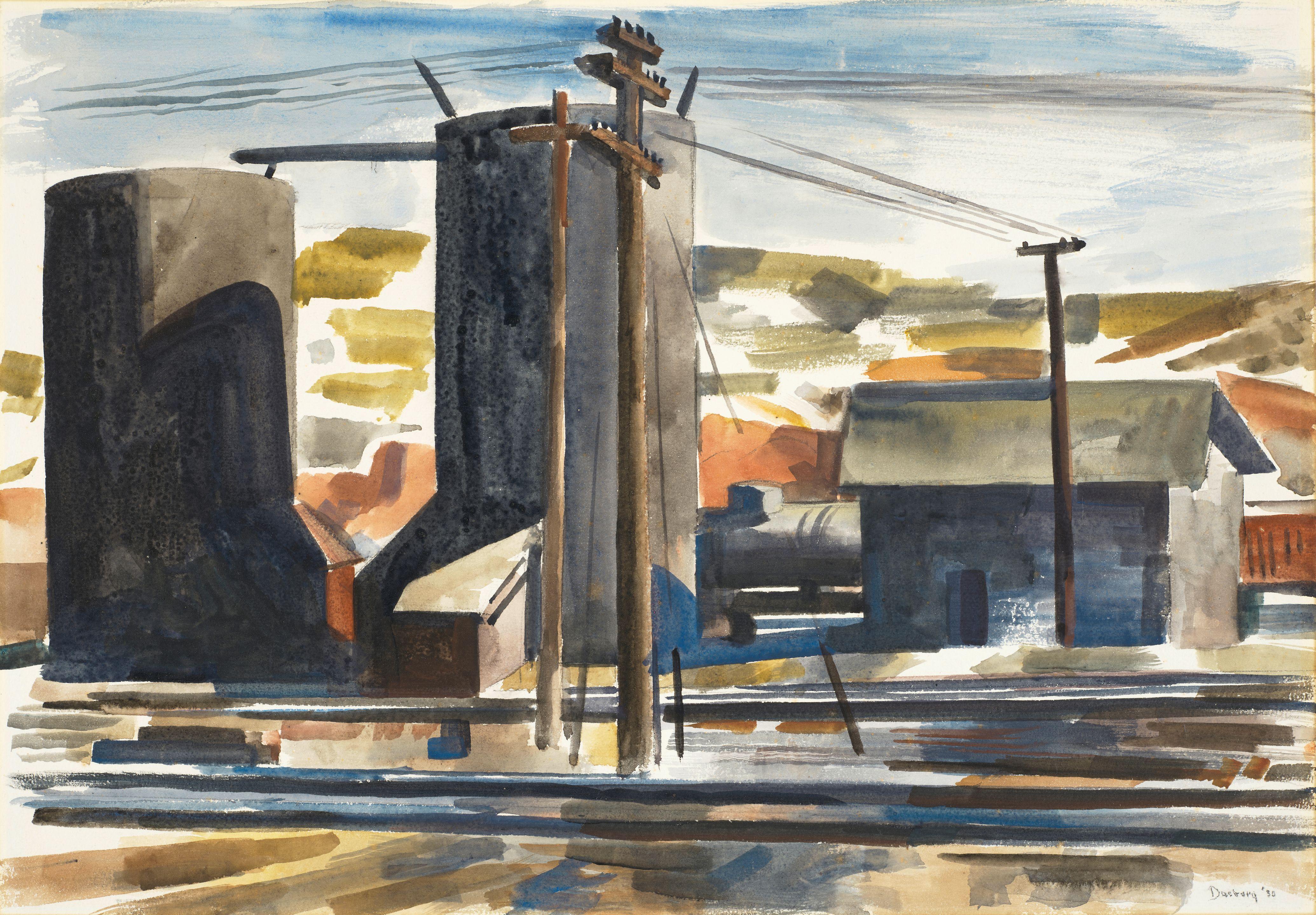 Andrew Dasburg - The Railyard