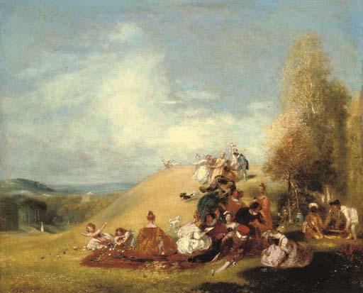 Andrew Geddes, A.R.A. - A Fête-Champêtre