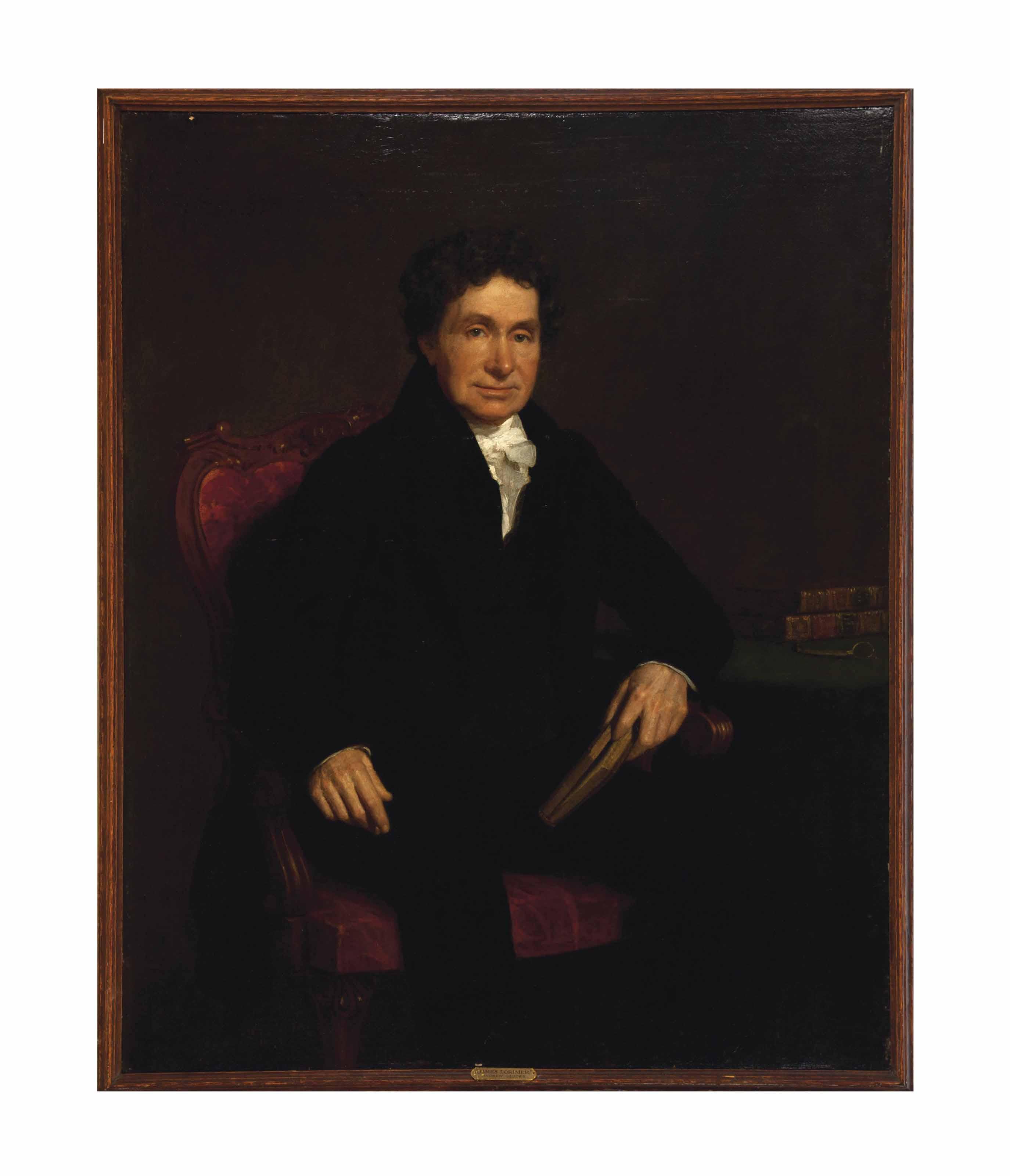 Andrew Geddes - Portrait of James Lorimer