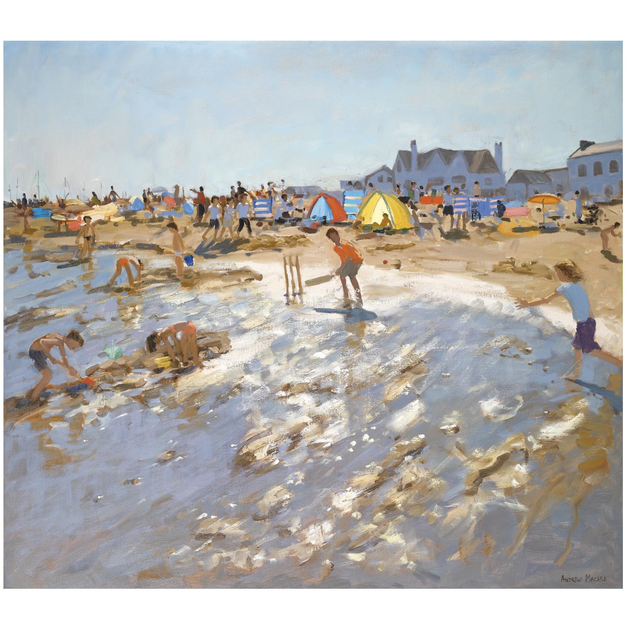 Andrew Macara - Beach Cricket, Lyme Regis