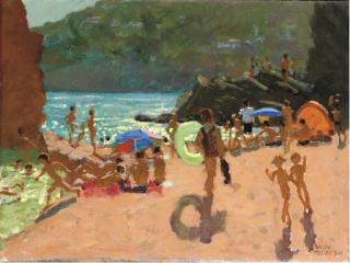 Andrew Macara - Platja el Raco, Costa Brava, August