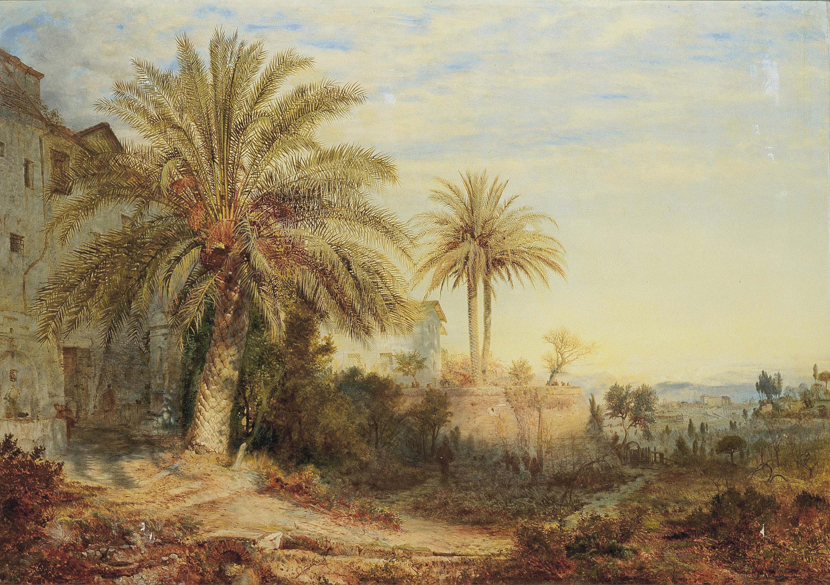 Andrew MacCallum - The Sunny side of Monkish life, the convent of san Bonaventura, Rome