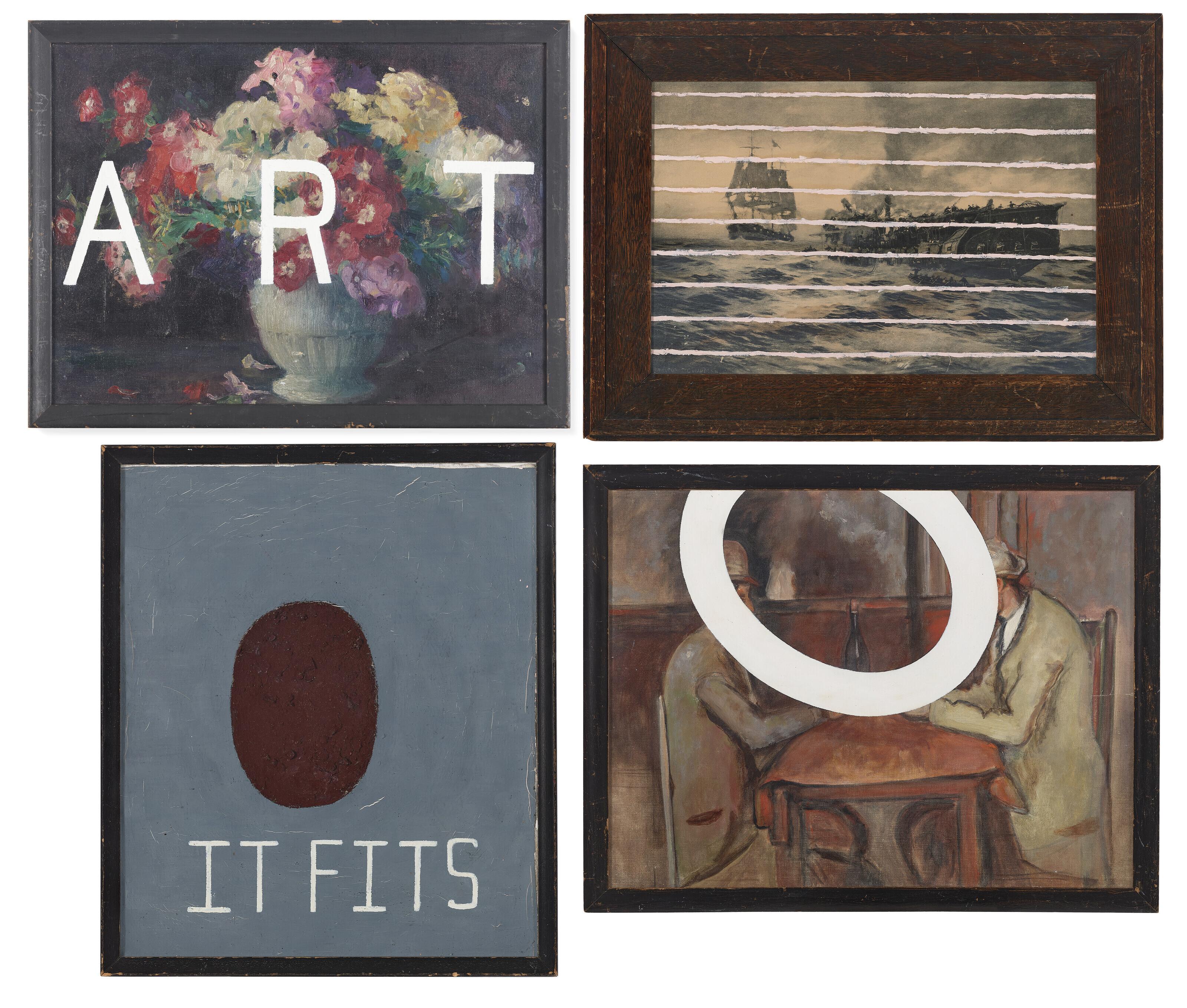 Andrew Masullo - 2293.; 1915.; 2128.; 2156. [Four Works]