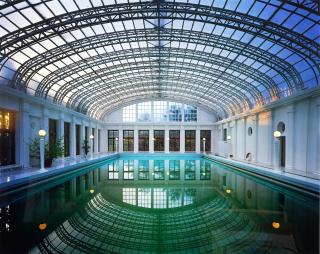 Andrew Moore - Ukrainian Swimming Pool from the series Russia