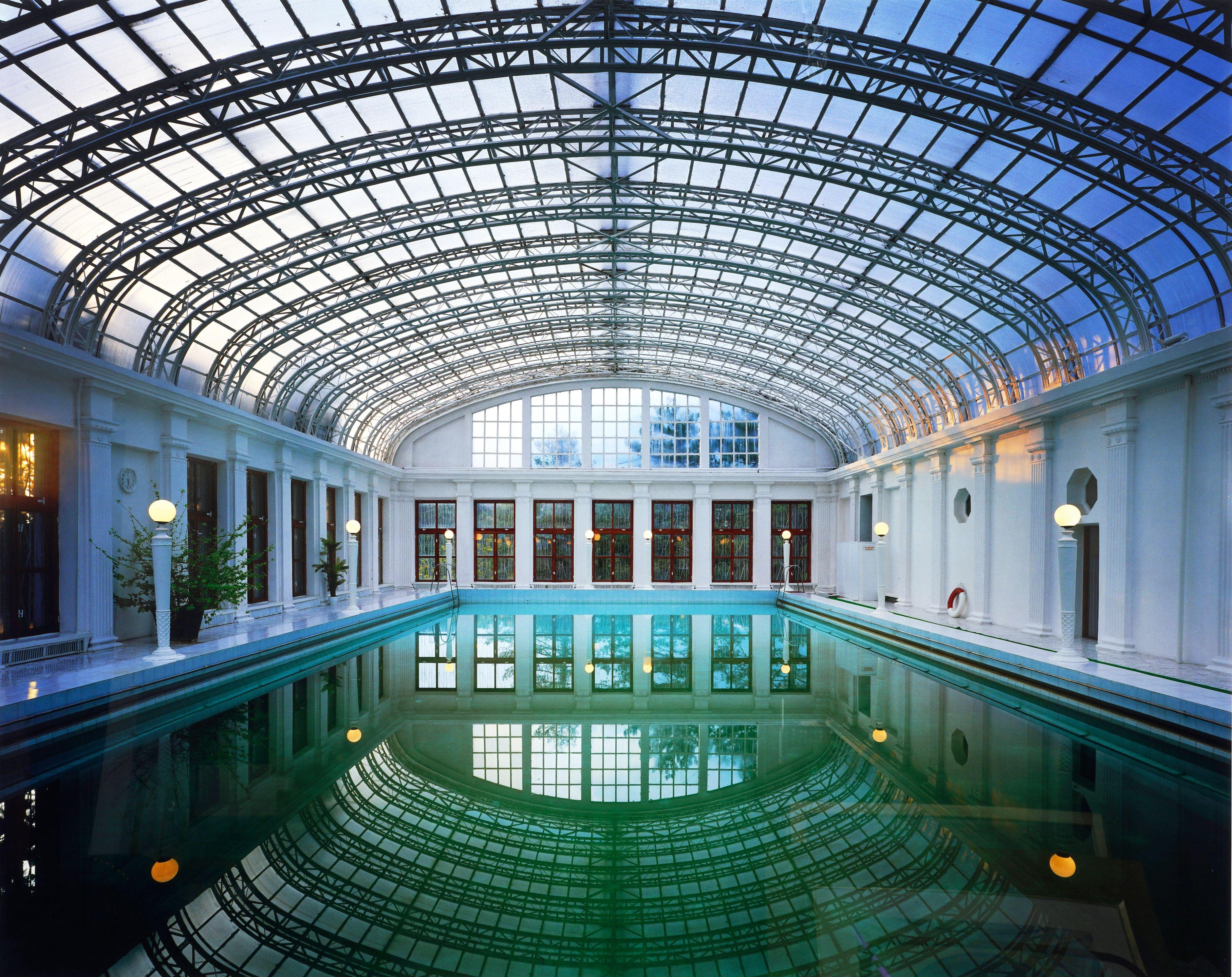 Andrew Moore - Ukrainian Swimming Pool from the series Russia