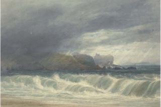 Andrew Nicholl, R.H.A. - Red Bay Castle, Co. Antrim