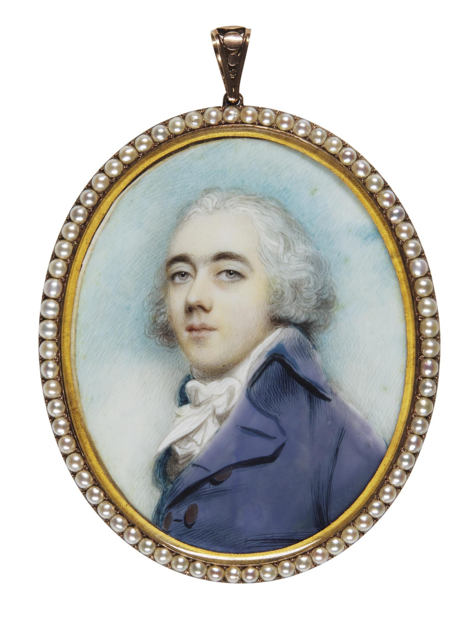 Andrew Plimer - Portrait Of A Gentleman, Traditionally Identified As George Smith (1765-1838)