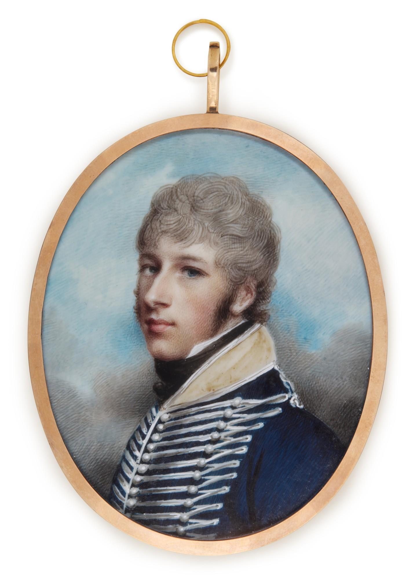 Andrew Plimer - Portrait of an officer, circa 1800