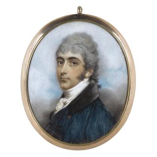 Andrew Plimer - Portrait Of Colonel Josiah Cottin (1771-1843)