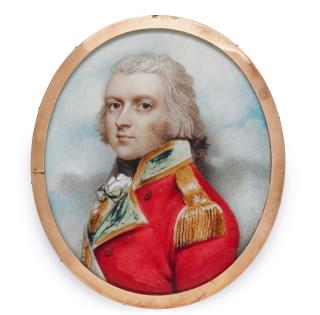 Andrew Plimer - Portrait Of Lieutenant General Edwin Hewgill (D. 1809)