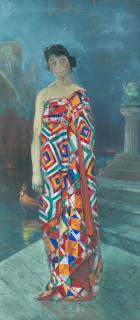 Andrew Reid - The Patterned Robe (1918)