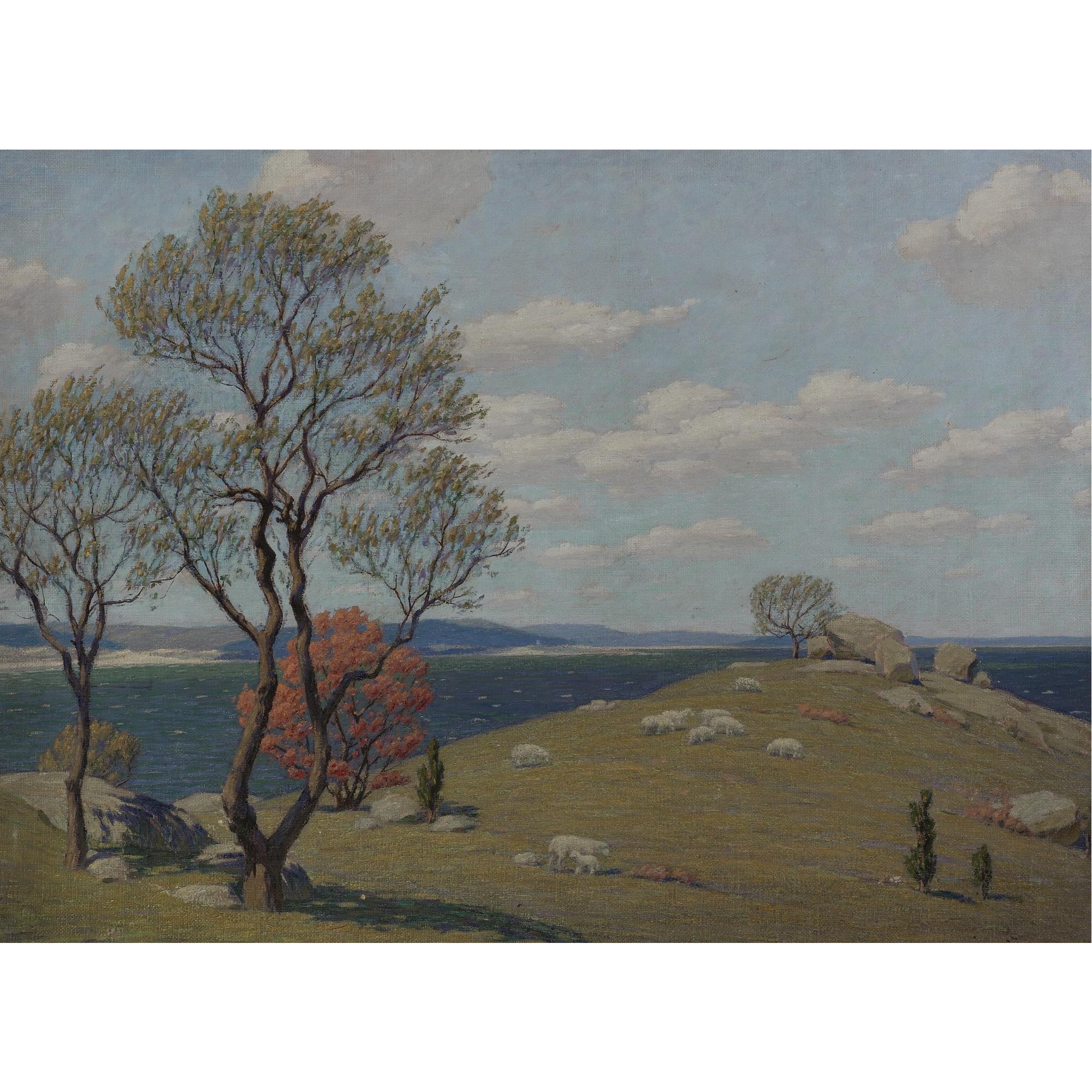 Andrew Thomas Schwartz - Springtime On A Knoll By The Sea
