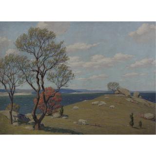 Andrew Thomas Schwartz - Springtime On A Knoll By The Sea