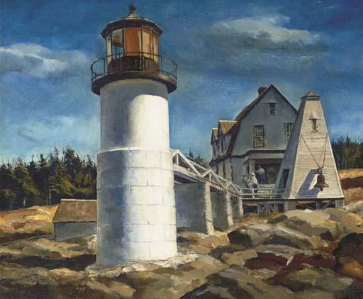 Andrew Winter - A Little Harbor Light