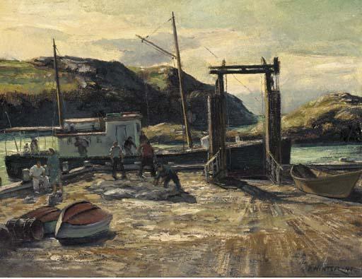 Andrew Winter - Fishing Vessel at Dock