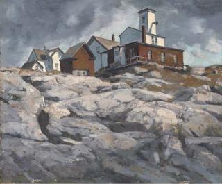 Andrew Winter - Fog Horn Station, Monhegan