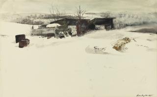 Andrew Wyeth - Adam\'S Sheds