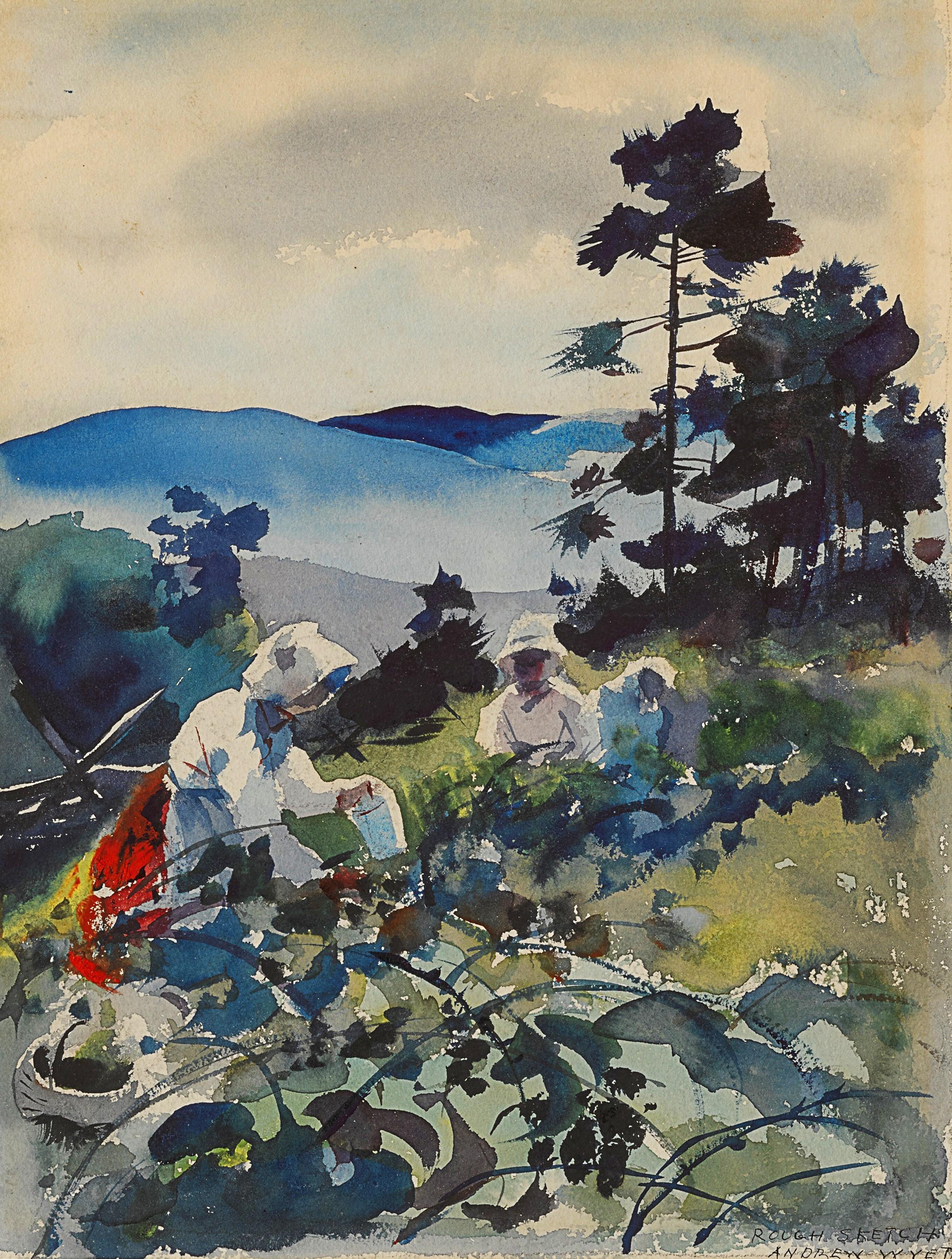 Andrew Wyeth - Berry Picking