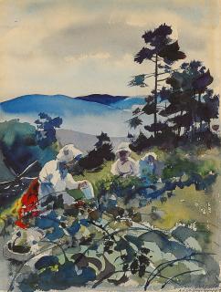 Andrew Wyeth - Berry Picking