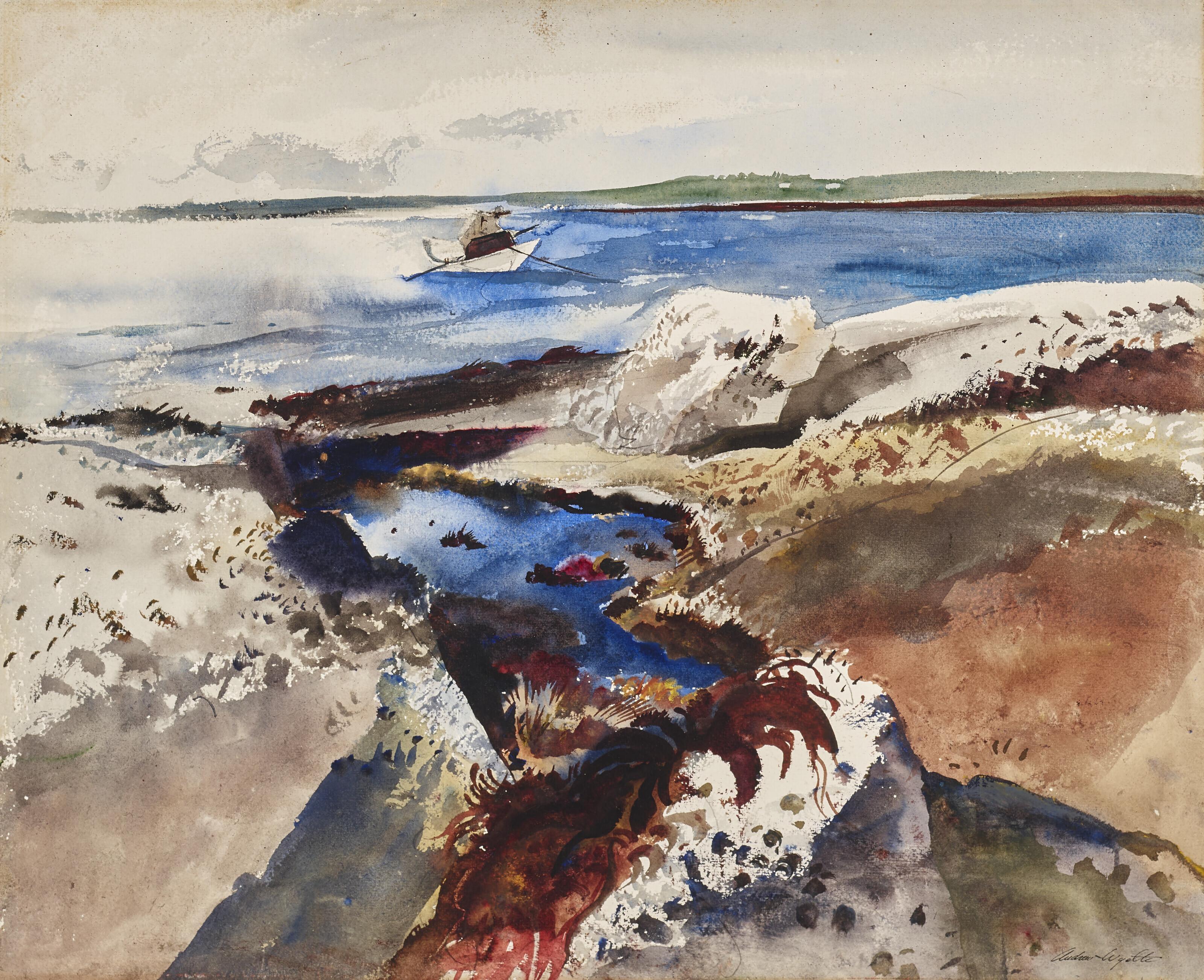 Andrew Wyeth - Blue Day