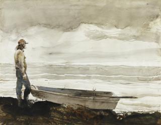 Andrew Wyeth - Bruce And His Punt