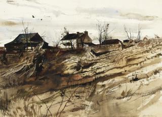 Andrew Wyeth - Chester County Farm
