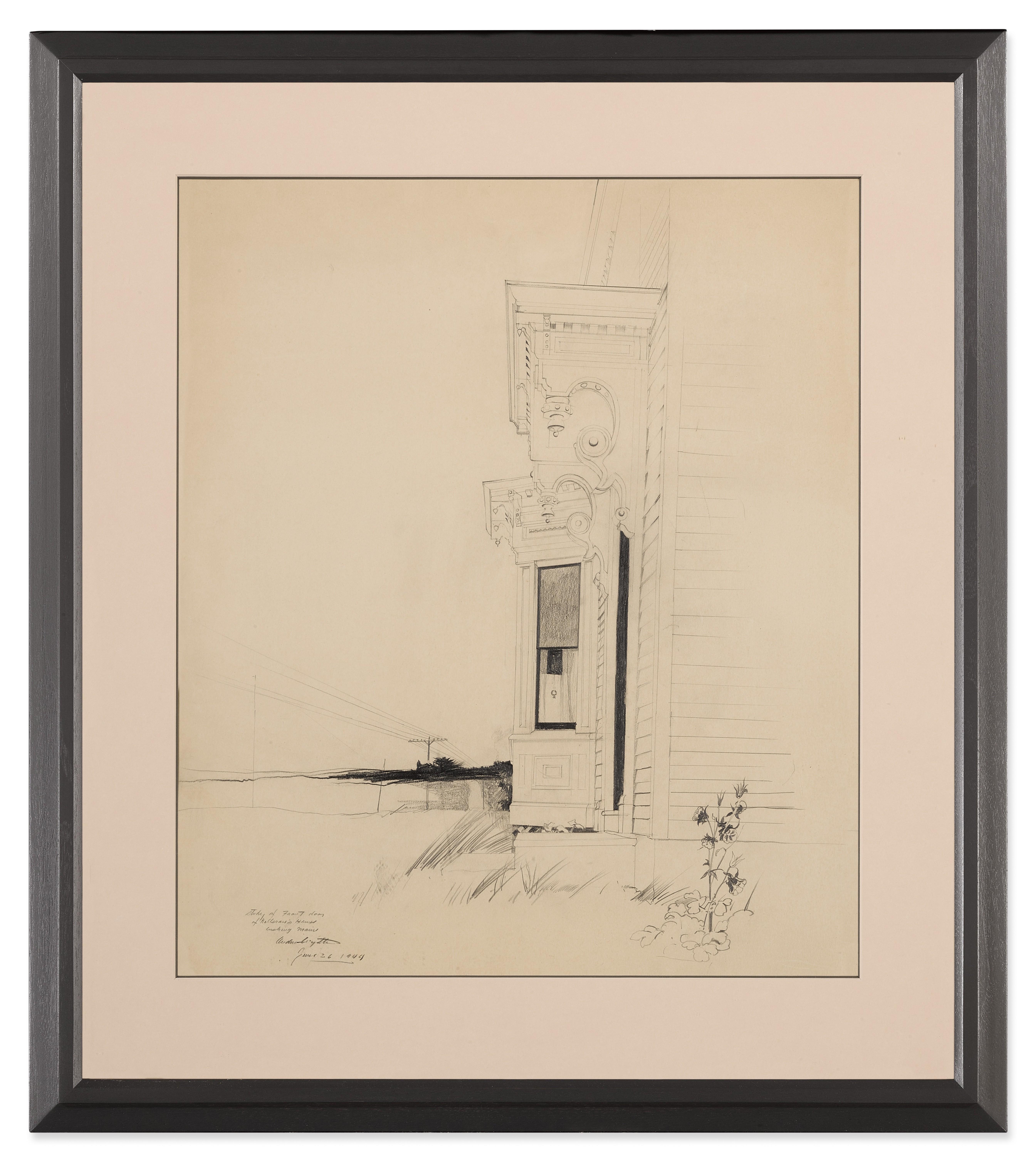 Andrew Wyeth - Front Door Study