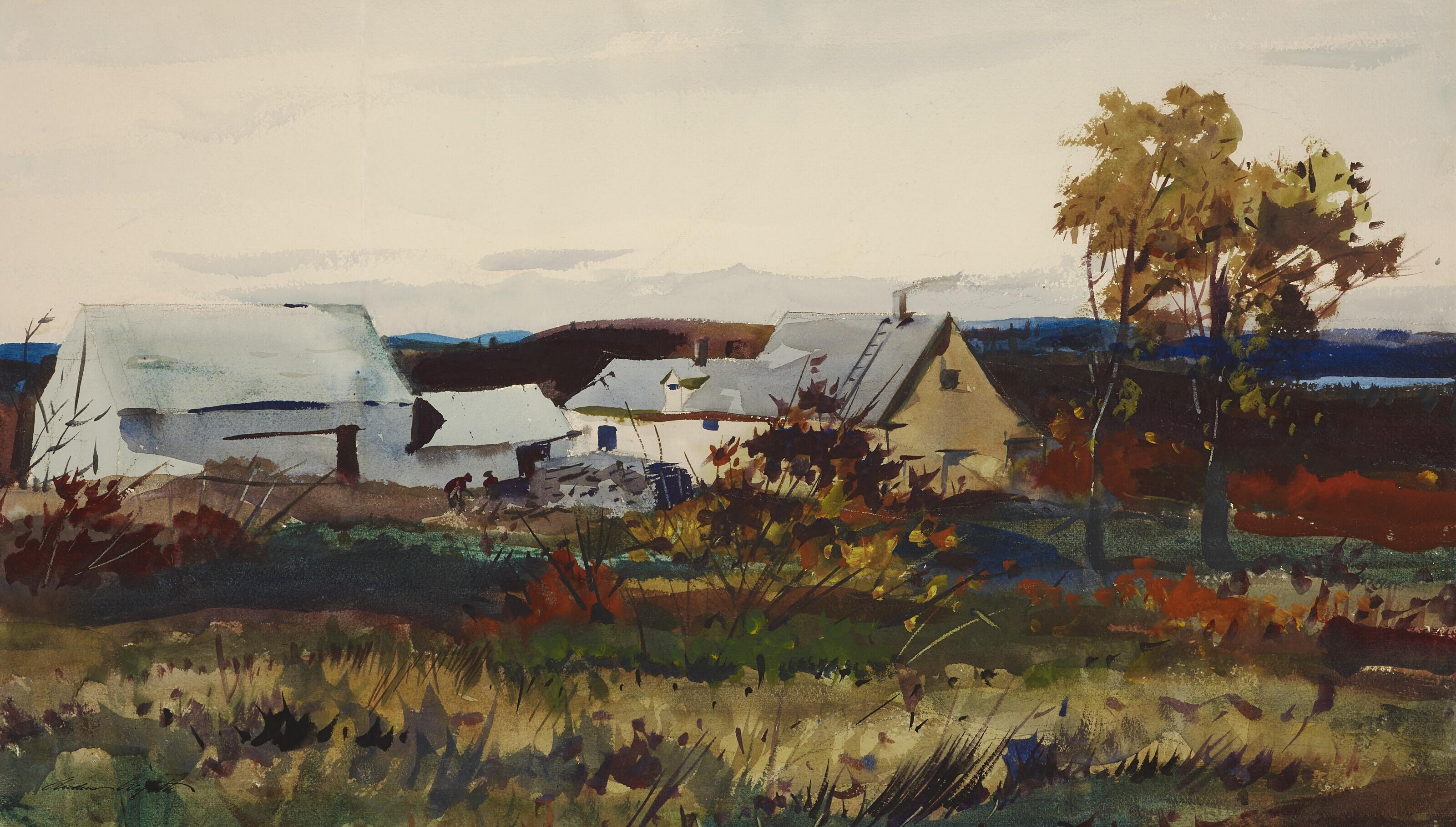 Andrew Wyeth - Hill Farm