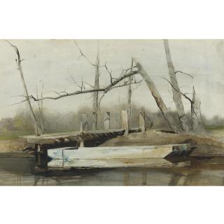 Andrew Wyeth - Riverboat
