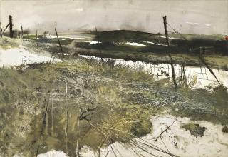 Andrew Wyeth - Thawing