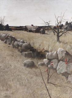Andrew Wyeth - The Stone Fence