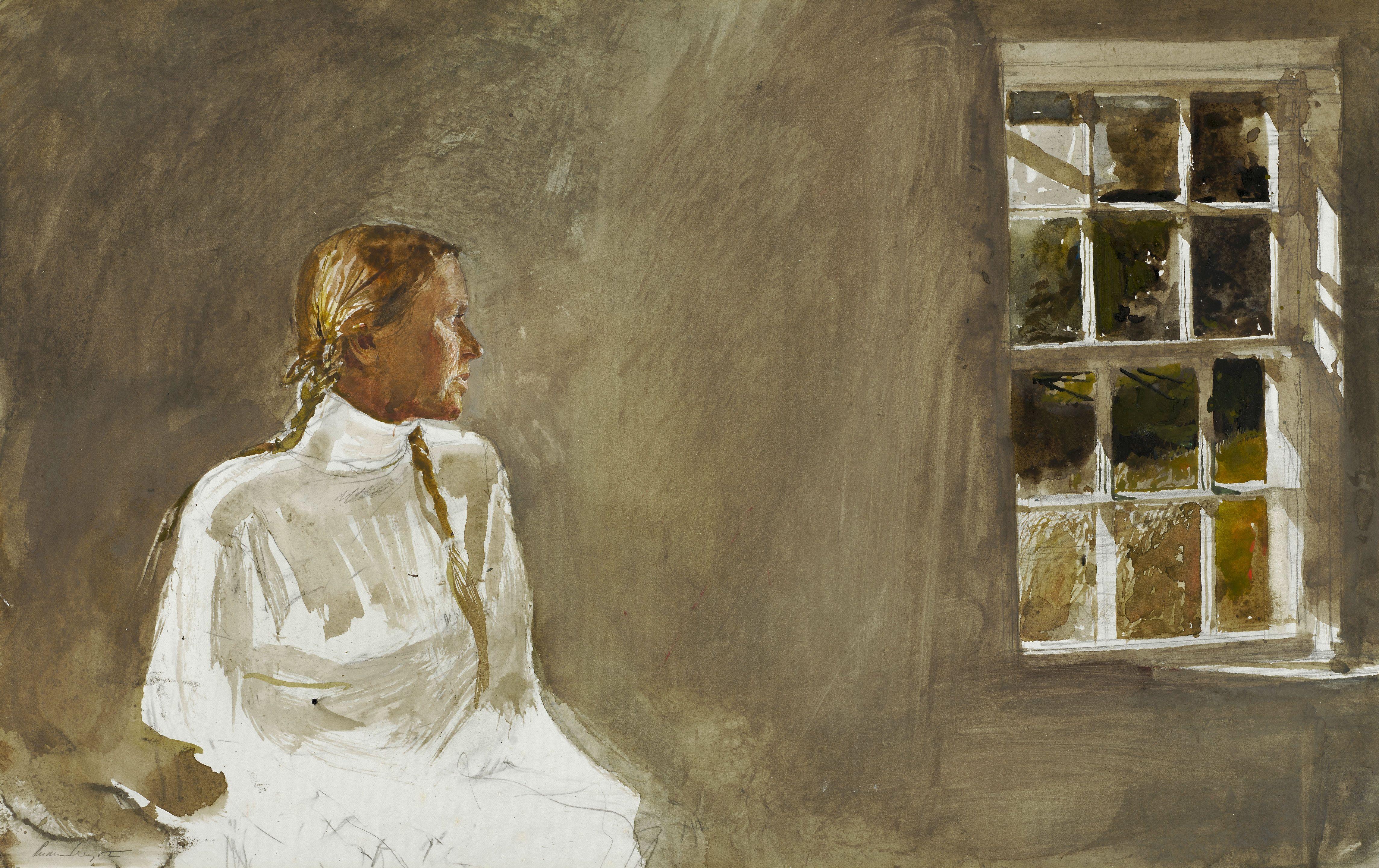 Andrew Wyeth - White Dress
