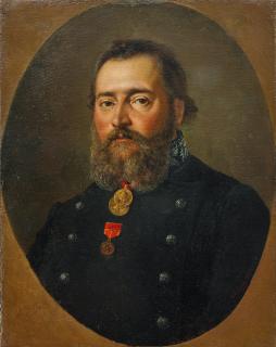 Andrey Osipovich Karelin - Portrait of a Mayor