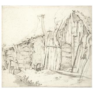 Andries Both - Study Of Farm Buildings