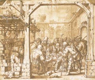 Andries Both - The Adoration Of The Shepherds