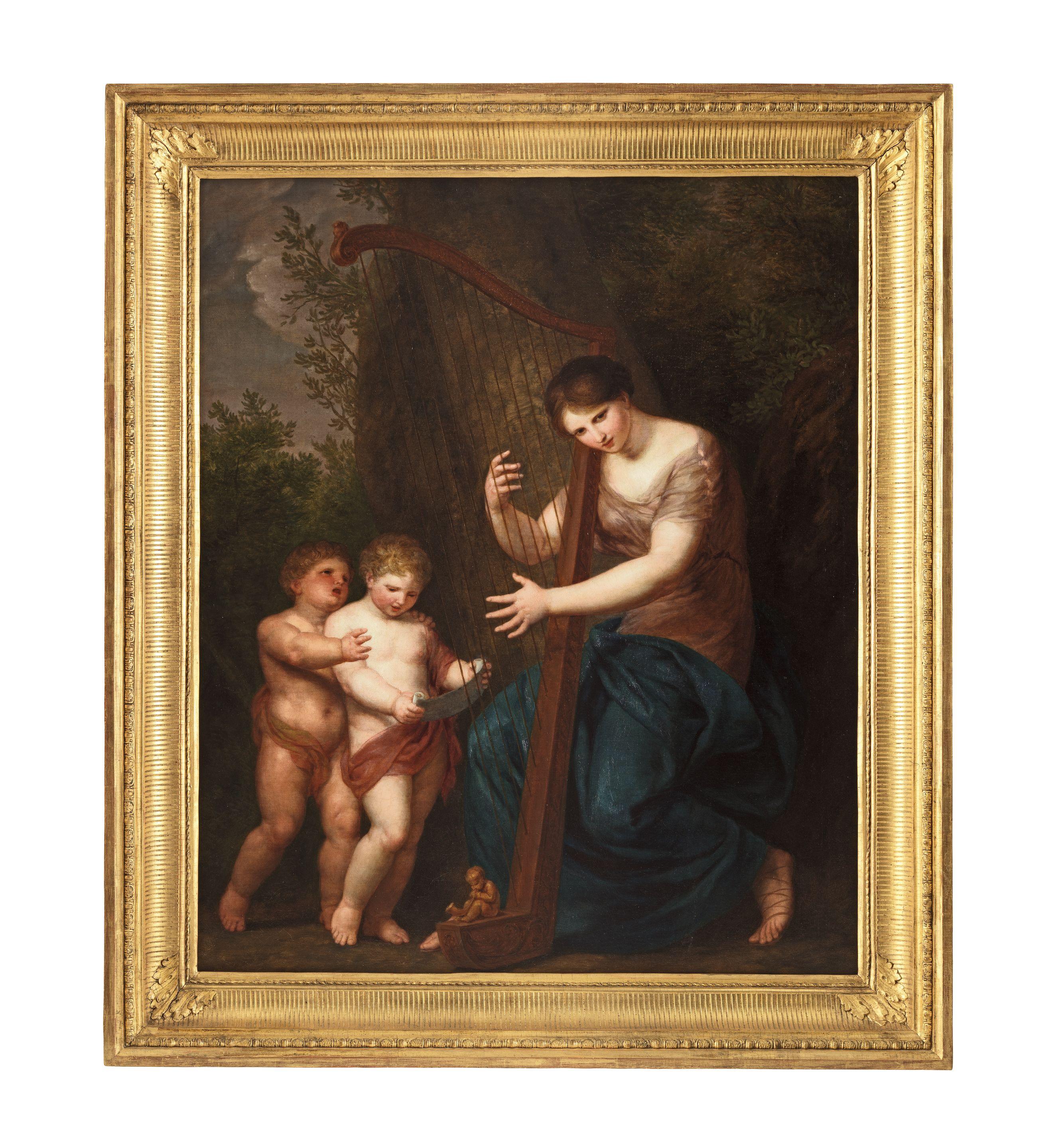 Andries Cornelis Lens - An Allegory of Music