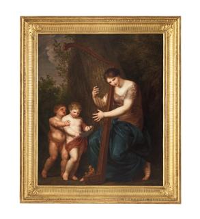 Andries Cornelis Lens - An Allegory of Music