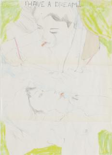 Andro Wekua - Untitled (I have a dream)