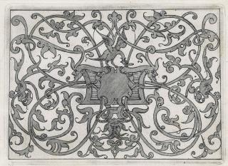 Androuet Du Cerceau, Jacques - Livre contenant passement de moresques trèsutile a toutes gens exercant ledict art (Geymller 321)