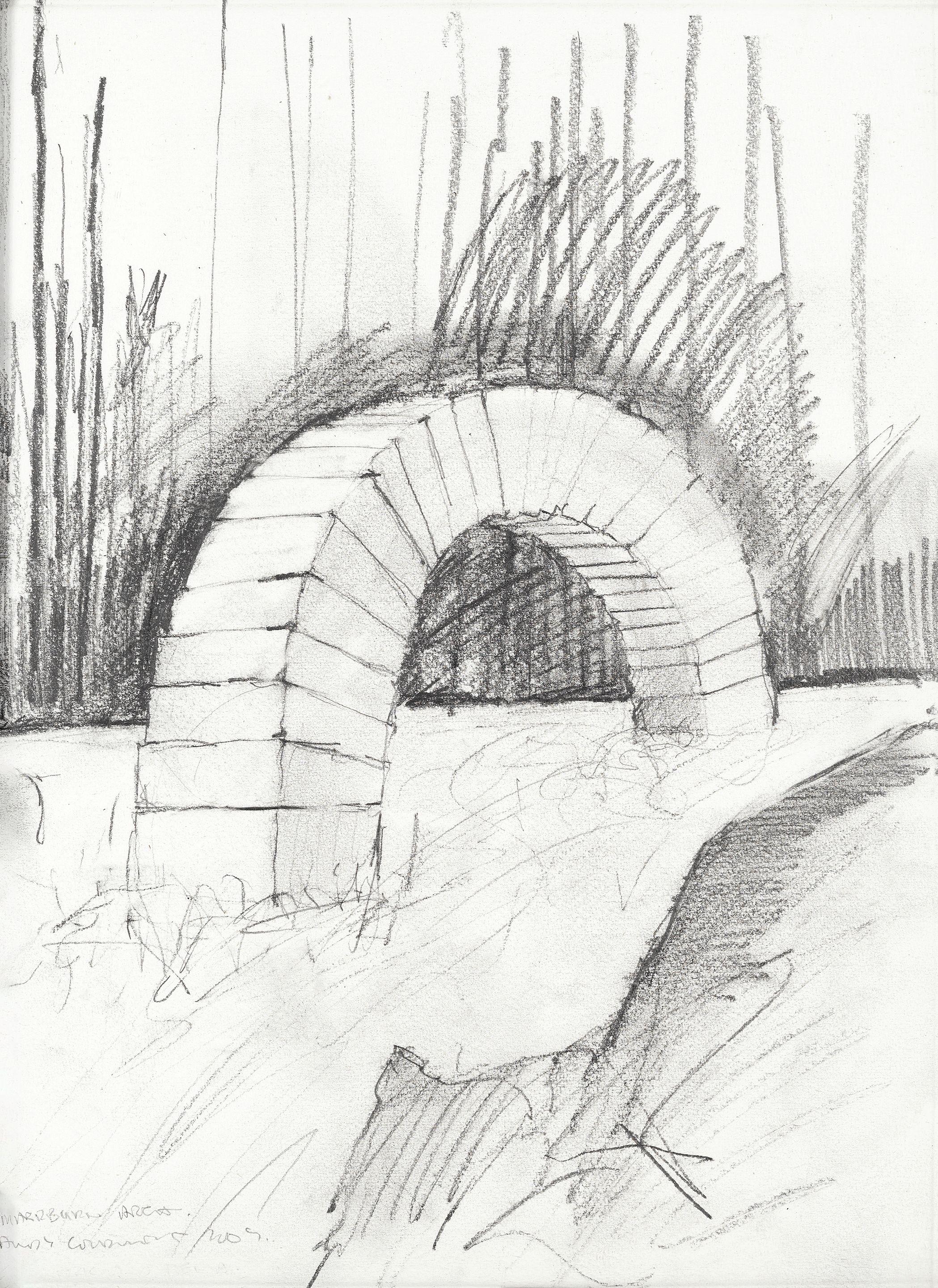 Andy Goldsworthy - Leaping Arch, 2009