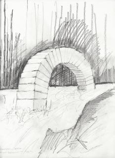 Andy Goldsworthy - Leaping Arch, 2009