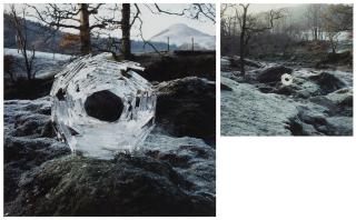 Andy Goldsworthy - River Ice Wrapped Around a River Stone