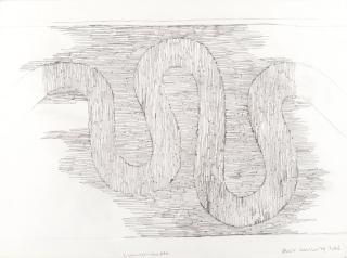 Andy Goldsworthy - Slate Wall, Montrose Place, London