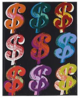 Andy Warhol - $ (9): One Print